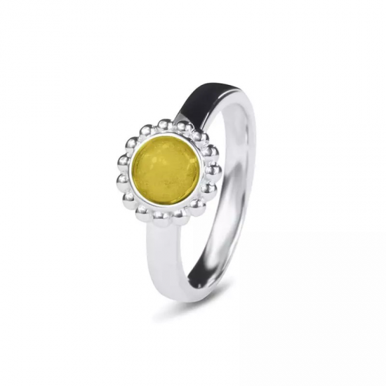 SeeYou BUBBLE RING ROUND zilver - 55041