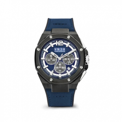 VNDX horloge Wise Man Silicon BLUE - 55047