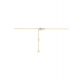 Gouden collier love 38 â?" 40 â?" 42 cm - 55074