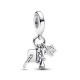 Pandora 2024 graduation sterling silver dangle with clear cubic zirconia 793240C01 - 55092