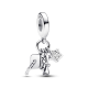 Pandora 2024 graduation sterling silver dangle with clear cubic zirconia 793240C01 - 55092
