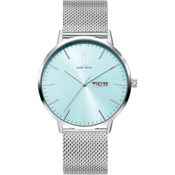 Danish Design Tidløs Akilia Day/Date Husky Blue Mesh IQ69Q1267 41mm - 55130