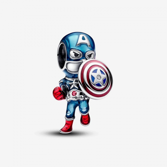 Pandora Marvel The Avengers Captain America Bedel 793129C01 - 55185