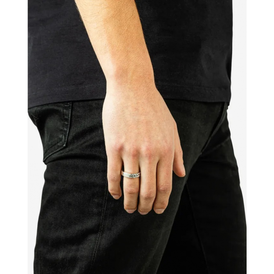 Buddha to Buddha  Barbara Small Dual Ring Zilver 332 MAAT 17 - 55248