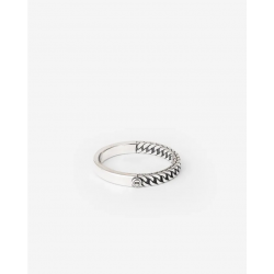 Buddha to Buddha Esther Mini Dual Ring Zilver 336 MAAT 17 - 55260