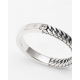 Buddha to Buddha Esther Mini Dual Ring Zilver 336 MAAT 20 - 55263