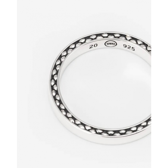 Buddha to Buddha George Mini Gladde Ring Zilver 342 MAAT 19 - 55276