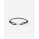 Buddha to Buddha Katja Koord Armband Zilver Zwart 133BL - 55285