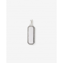 Buddha to Buddha Barbara Octagon Tag Hanger Zilver - 55300