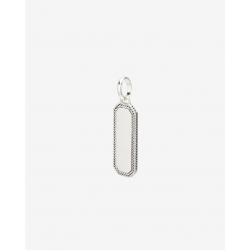 Buddha to Buddha Barbara Octagon Tag Hanger Zilver - 55300