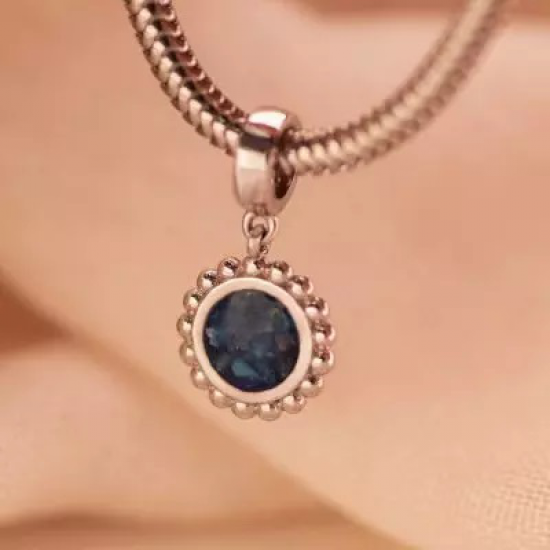 SeeYou ROUND BUBBLE PENDANT CHARM 808-S zilver - 55306