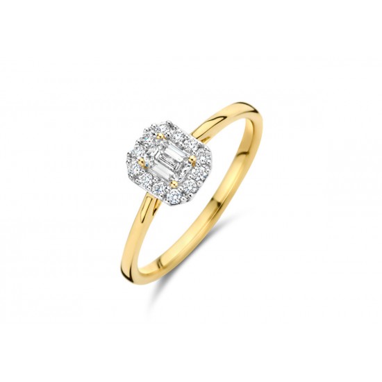 Blush Lab Grown Diamonds Ring - LG1010Y-54 maat 17 - 55326