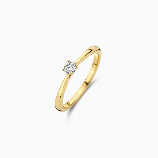 Blush Lab Grown Diamonds Ring - LG1000Y-54 maat 17 - 55327