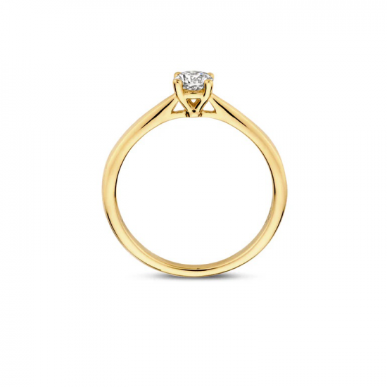 Blush Lab Grown Diamonds Ring - LG1002Y-54 maat 17 - 55328