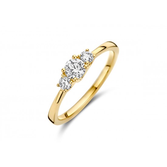 Blush Lab Grown Diamonds Ring - LG1008Y-54 maat 17 - 55329