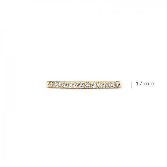 Blush Lab Grown Diamonds Ring - LG1012Y-54 maat 17 - 55331