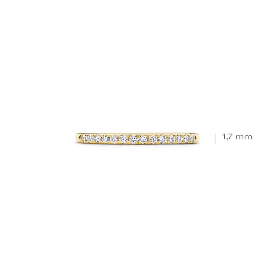 Blush Lab Grown Diamonds Ring - LG1012Y-54 maat 17 - 55331