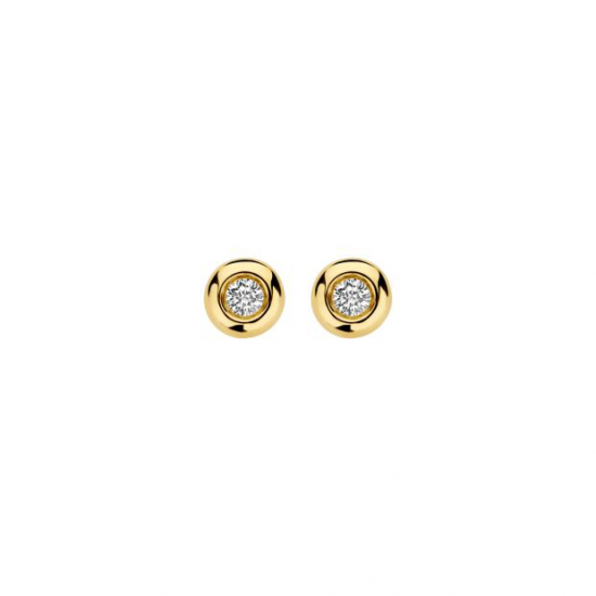 Blush Lab Grown Diamonds oorbellen 14krt geelgoud  - LG7004Y - 55333