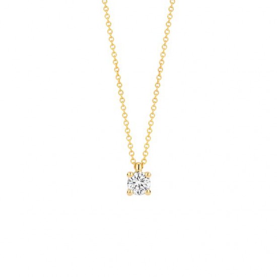 Blush Lab Grown Diamonds collier 14krt Geelgoud - LG3001Y - 55337