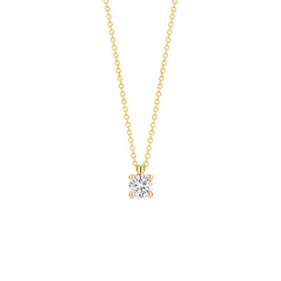 Blush Lab Grown Diamonds collier 14krt Geelgoud - LG3001Y - 55337