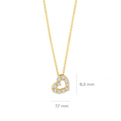 Blush Lab Grown Diamonds collier 14krt Geelgoud - LG3000Y - 55339