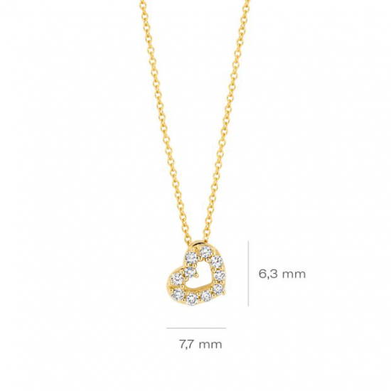 Blush Lab Grown Diamonds collier 14krt Geelgoud - LG3000Y - 55339