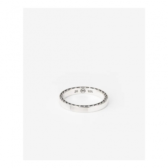 GEORGE MINI GLADDE RING ZILVER 342 maat 20 - 55340