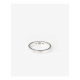 GEORGE MINI GLADDE RING ZILVER 342 maat 20 - 55340