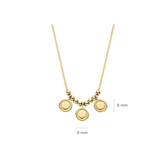 Blush collier 14krt geelgoud 3171YGO - 55357