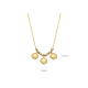 Blush collier 14krt geelgoud 3171YGO - 55357