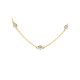 Blush collier 14krt geelgoud 3172YZI 42CM - 55358