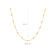 Blush collier 14krt geelgoud 3162YRC 42CM - 55360