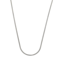 Rebel and Rose Necklace Chain Silver 925 Ketting  3mm MAAT 55cm - 55409