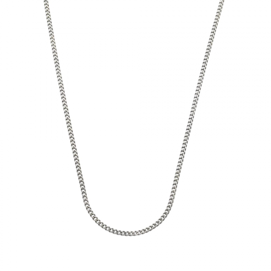 Rebel and Rose Necklace Chain Silver 925 Ketting  3mm MAAT 55cm - 55409