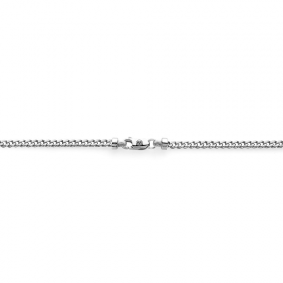 Rebel and Rose Necklace Chain Silver 925 Ketting  3mm MAAT 55cm - 55409
