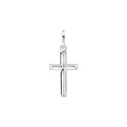 Rebel and Rose Pendant Cross Plain 3CM - 55413