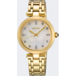 SEIKO Horloge Luxe detail Diamant SRZ536P1 - 55458