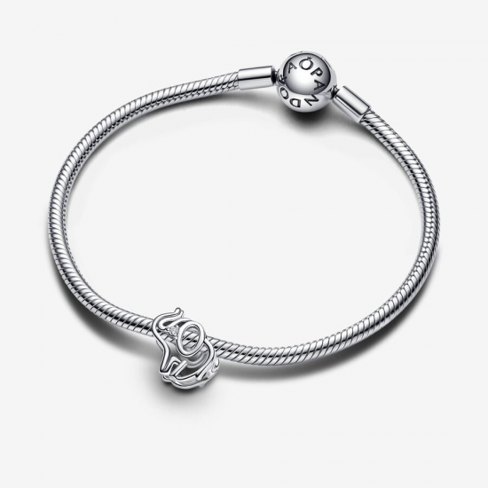 Pandora Opengewerkte Olifant Bedel. - 55463