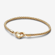 Pandora Moments Studded Chain Armbanden Goudkleur MAAT 19 - 55468