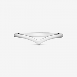 PANDORA Gepolijste wishbone-ring maat 19 (60) - 55471