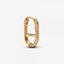 Pandora ME Pavé enkele Link Oorring Goudkleur - 55475