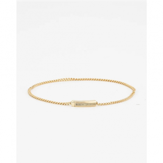 Buddha to Buddha  Armband Permanent Verguld MAAT 17CM - 55478