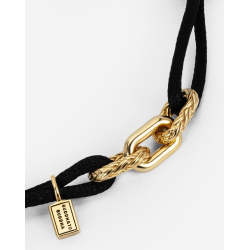 Buddha to Buddha Koord Armband Katja Verguld 133BL BV M - 55504