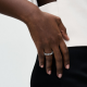 PANDORA Eternity-ring met hartenrij maat 16,5 (52) - 55540