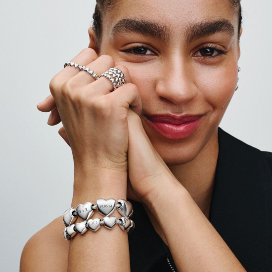 Pandora Be Love Graveerbare Hart Bedel - 55543