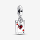 Pandora Disney Schurken Hartenkoningin Dubbele Hangende Bedel 793420C01 - 55545