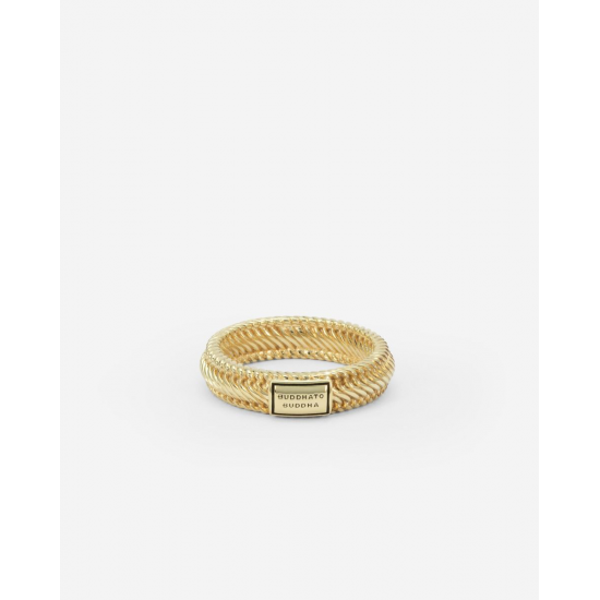 Buddha To Buddha Ring Edwin Mini Verguld maat 19 - 55566