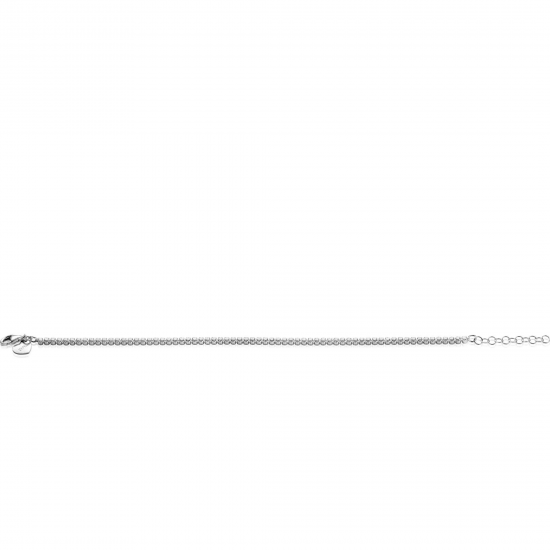 ZINZI zilveren tennis armband 2,5mm breed en bezet met witte zirconia's in ronde kastzettingen 17-20cm ZIA2590 - 55608