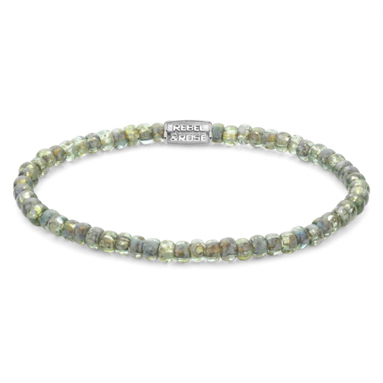 Rebel & Rose Armband Glass Rocks Secret Garden - 55668