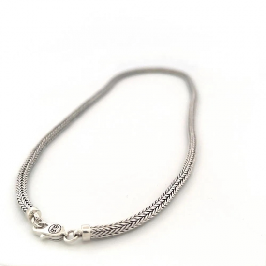 Buddha to Buddha Ketting Ellen Mini Zilver 60 cm - 55681
